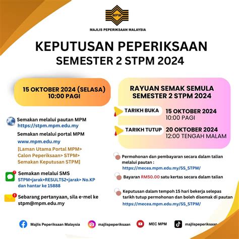 Semakan Keputusan STPM .